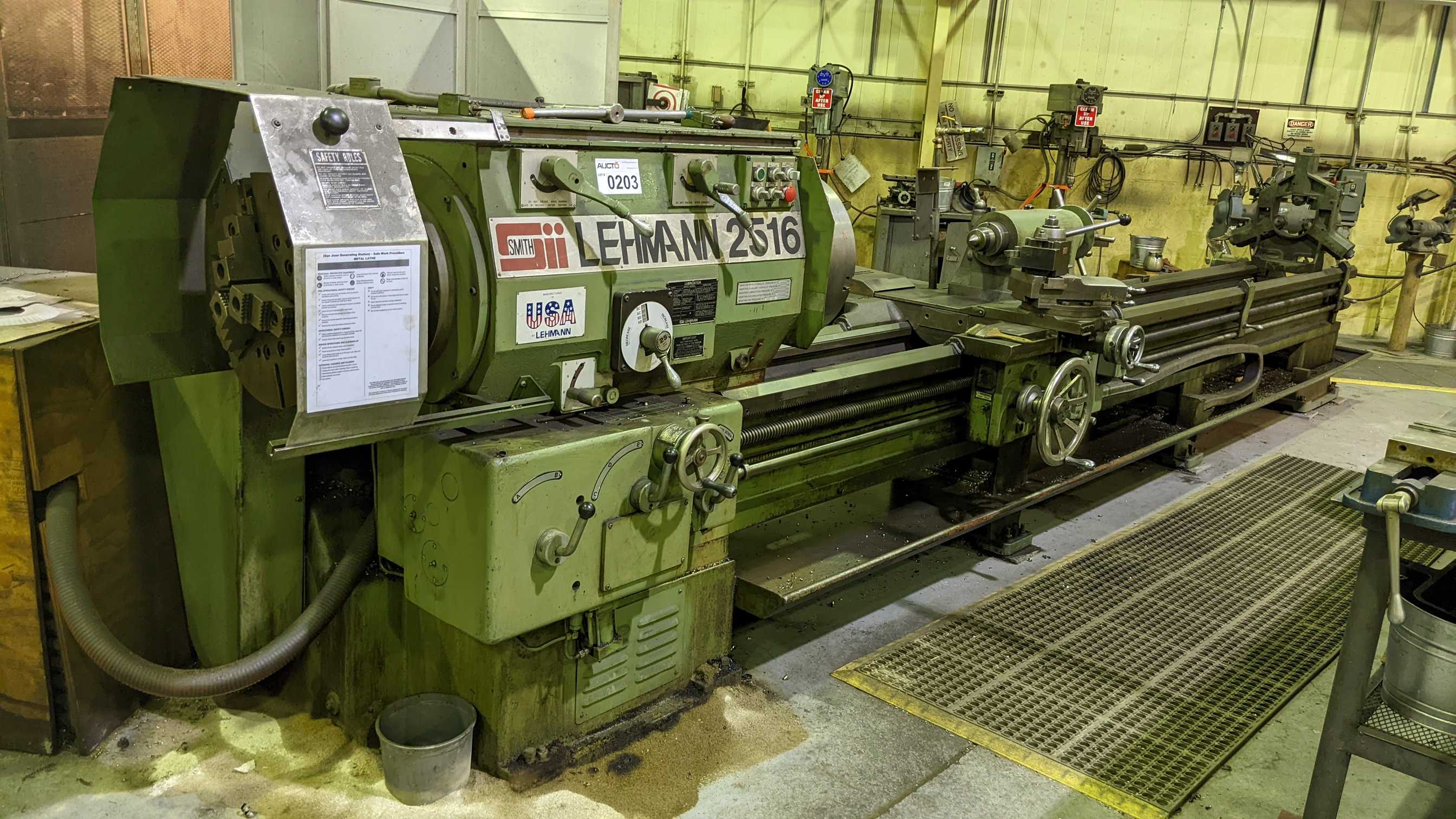 LEHMANN METAL LATHE MACHINE - LATHES LEHMANN METAL LATHE MACHINE - LATHES