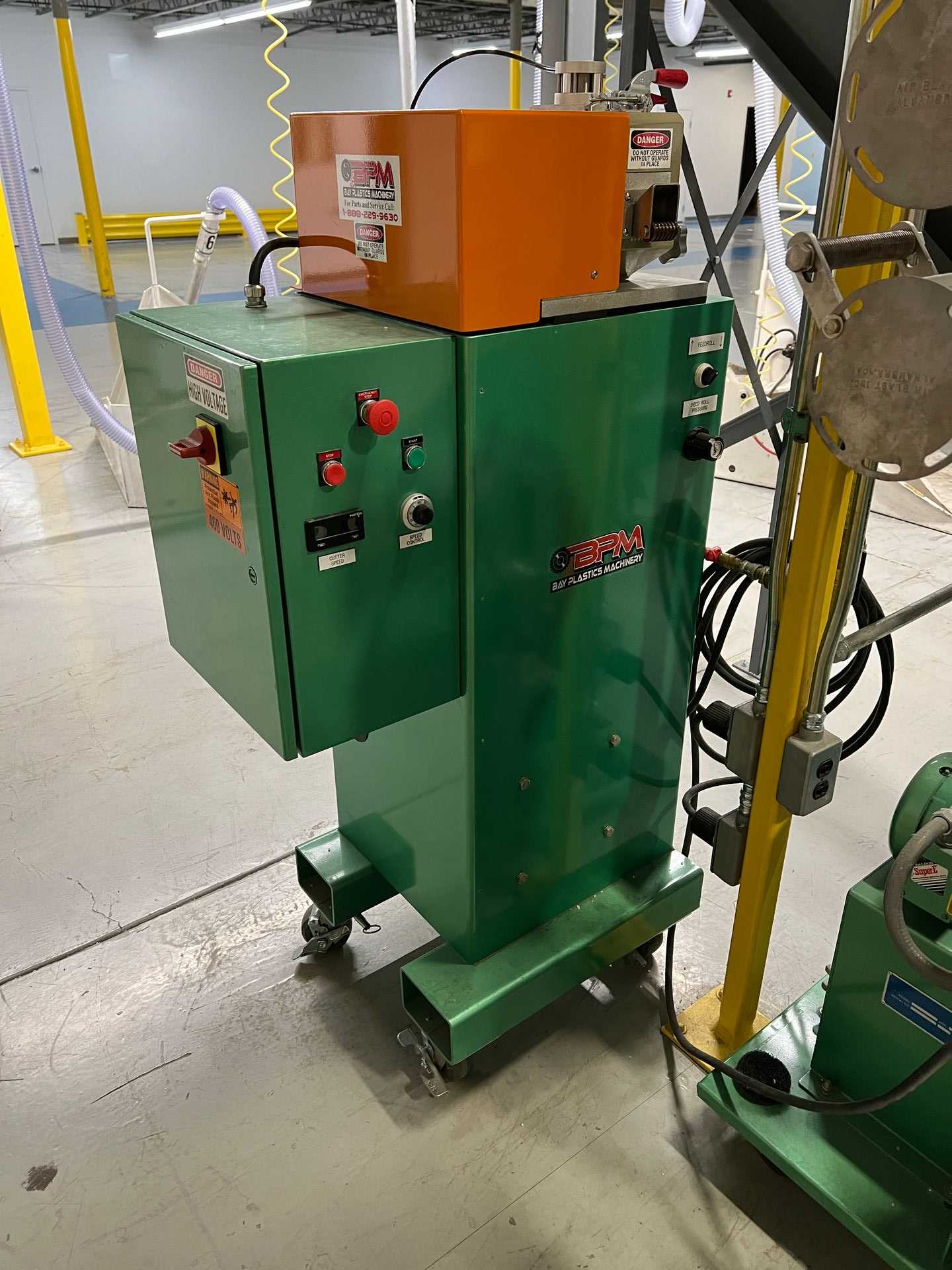 2014 BAY PLASTICS MACHINERY CHOPPER/PELLETIZER - PLANT & FACILITY 2014 BAY PLASTICS MACHINERY CHOPPER/PELLETIZER - PLANT & FACILITY