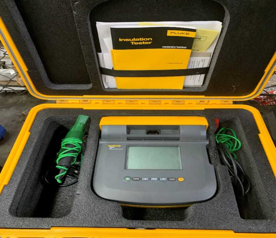 Fluke 1550c/1555 Insulation Tester - ELECTRICAL TESTING EQUIPMENT