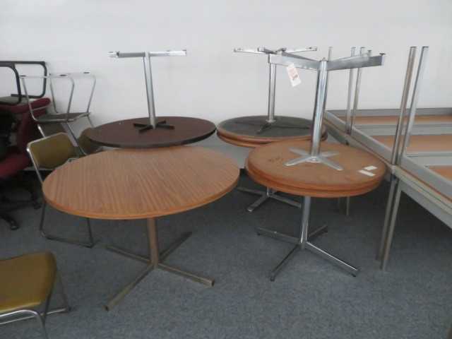 Office tables (7) Lot - MISCELLANEOUS