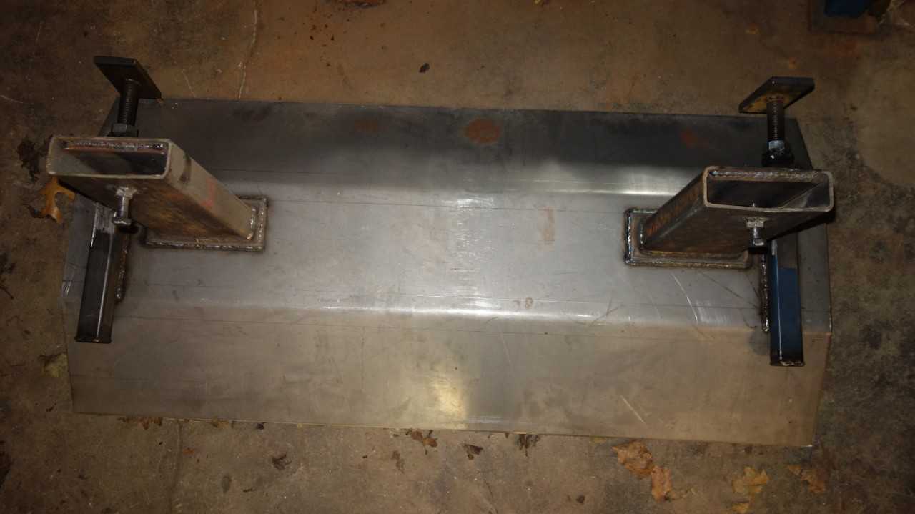STAINLESS SNOW PLOW FORKLIFT ATTACHMENT - LIFTING ATTACHMENTS