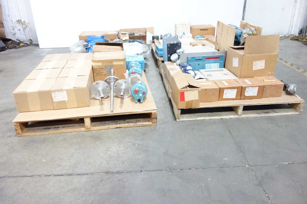 4 PALLETS OF ASSORTED INSTRUMENTATION - INSTRUMENTATION