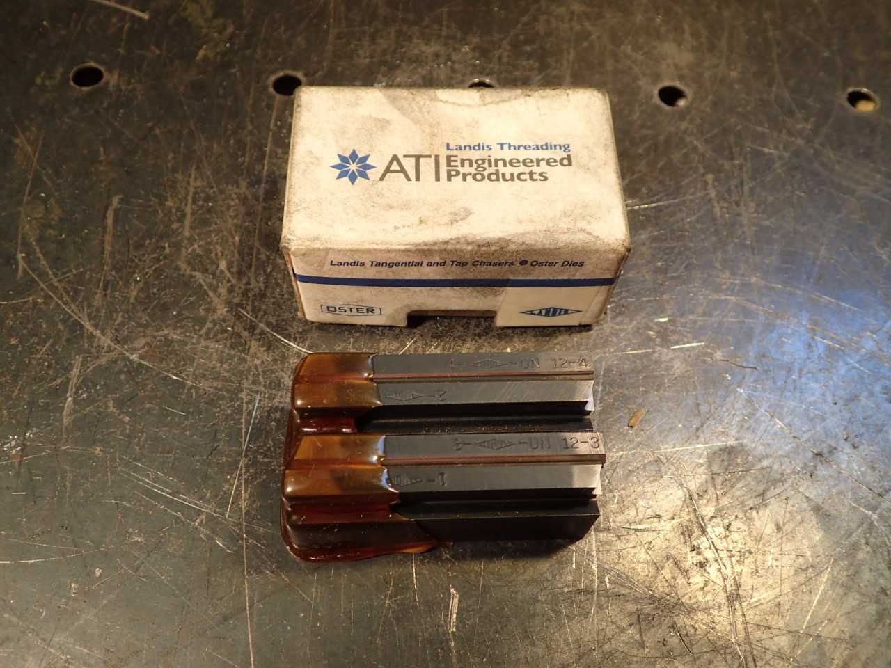 ATI Engineered Landis UN-12 Thread Chasers: 96-005443 .93 x 2.12 12P UN SP-45-NO - MACHINING EQUIPMENT