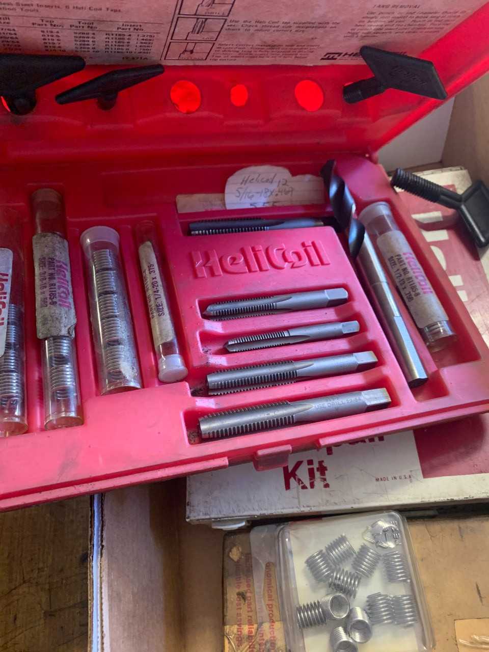 Helicoil Thread Repair Kit - ELECTRIC POWER TOOLS