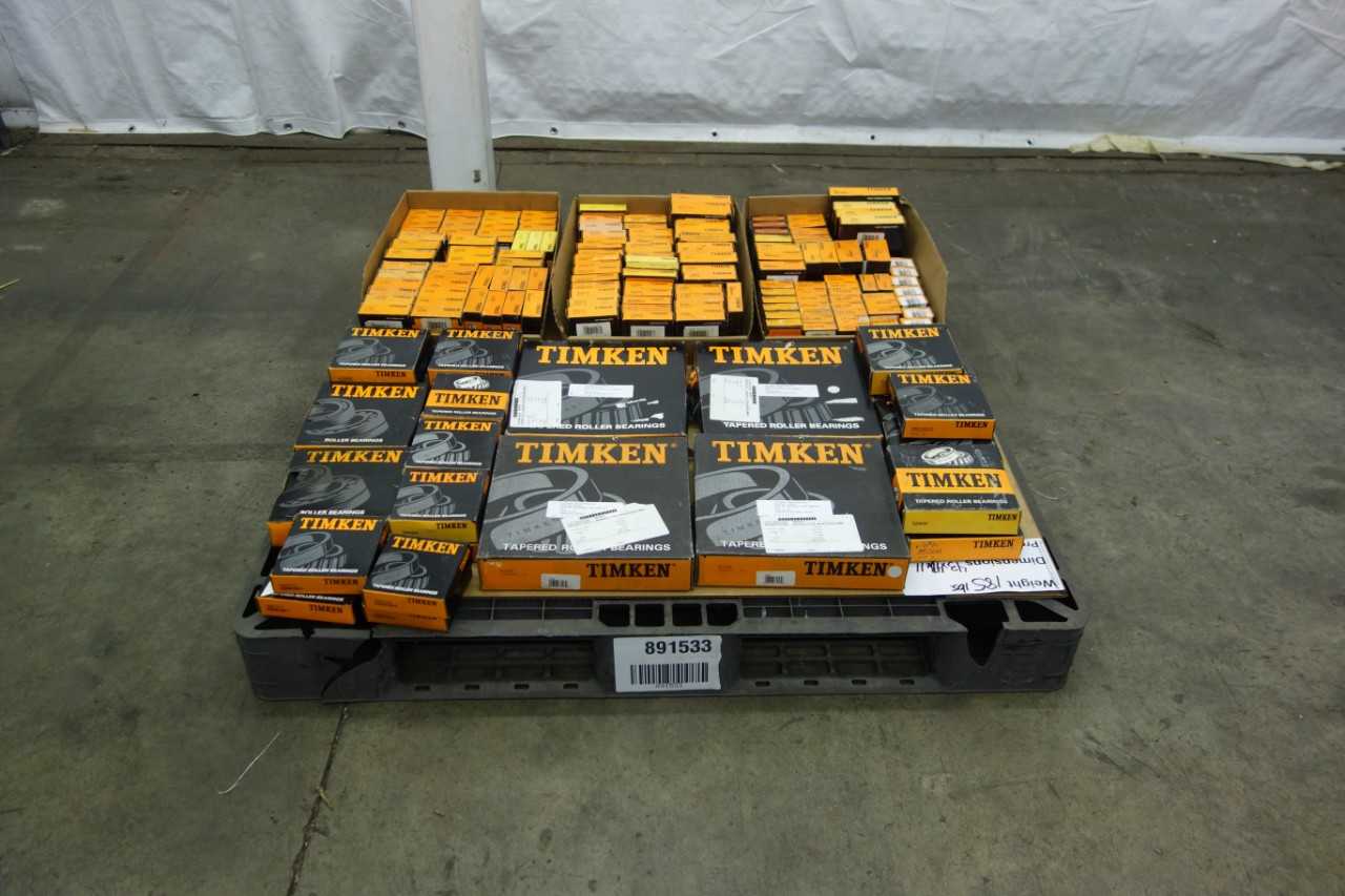 PALLET OF TIMKEN ROLLER BEARINGS - BEARINGS