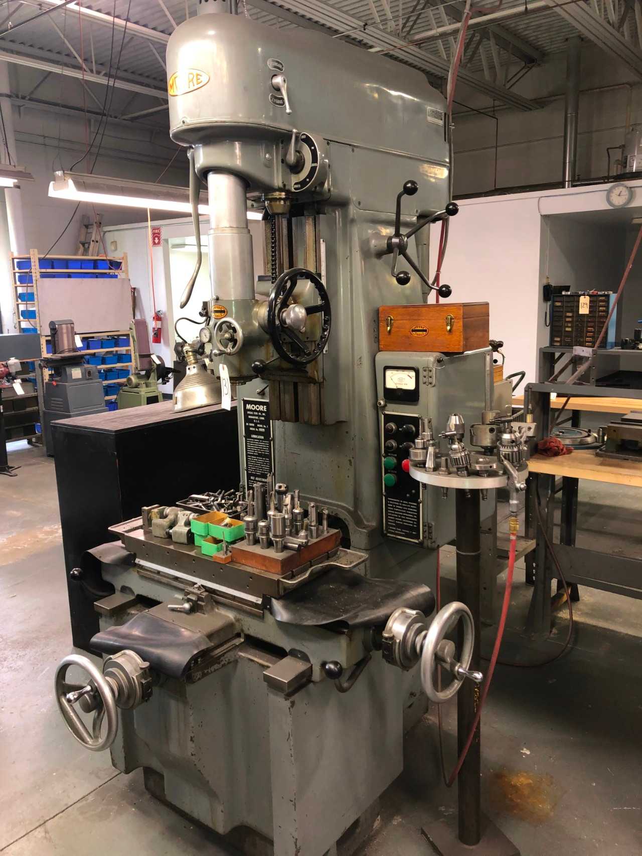 Moore Jig Borer with Tooling - MACHINING ACCESSORIES & TOOLING