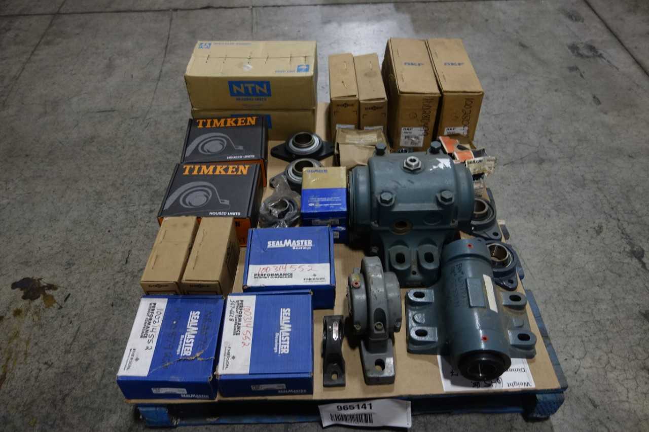 PALLET OF ASSORTED BEARINGS - BEARINGS