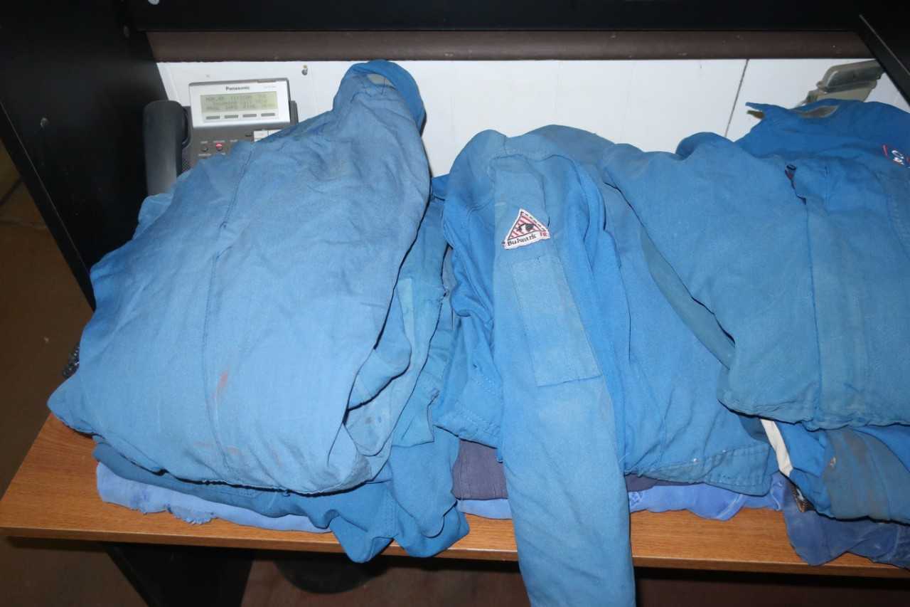 LOT OF ASSORTED COVERALLS & GLOVES - MISCELLANEOUS