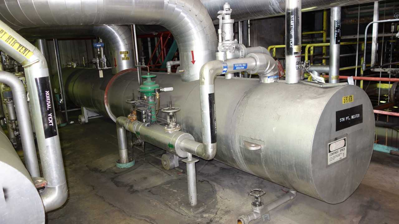 LOT OF 2 YUBA FEEDWATER HEAT EXCHANGERS