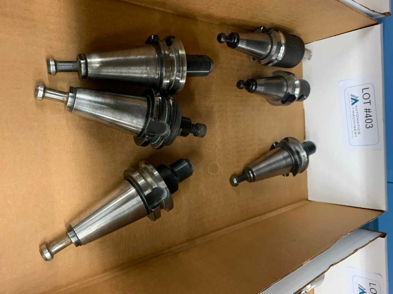 (6) CAT 40 Toolholders - ELECTRIC POWER TOOLS (6) CAT 40 Toolholders - ELECTRIC POWER TOOLS