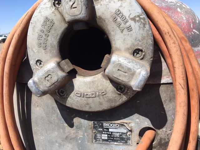 Ridgid pipe Threader - MISCELLANEOUS