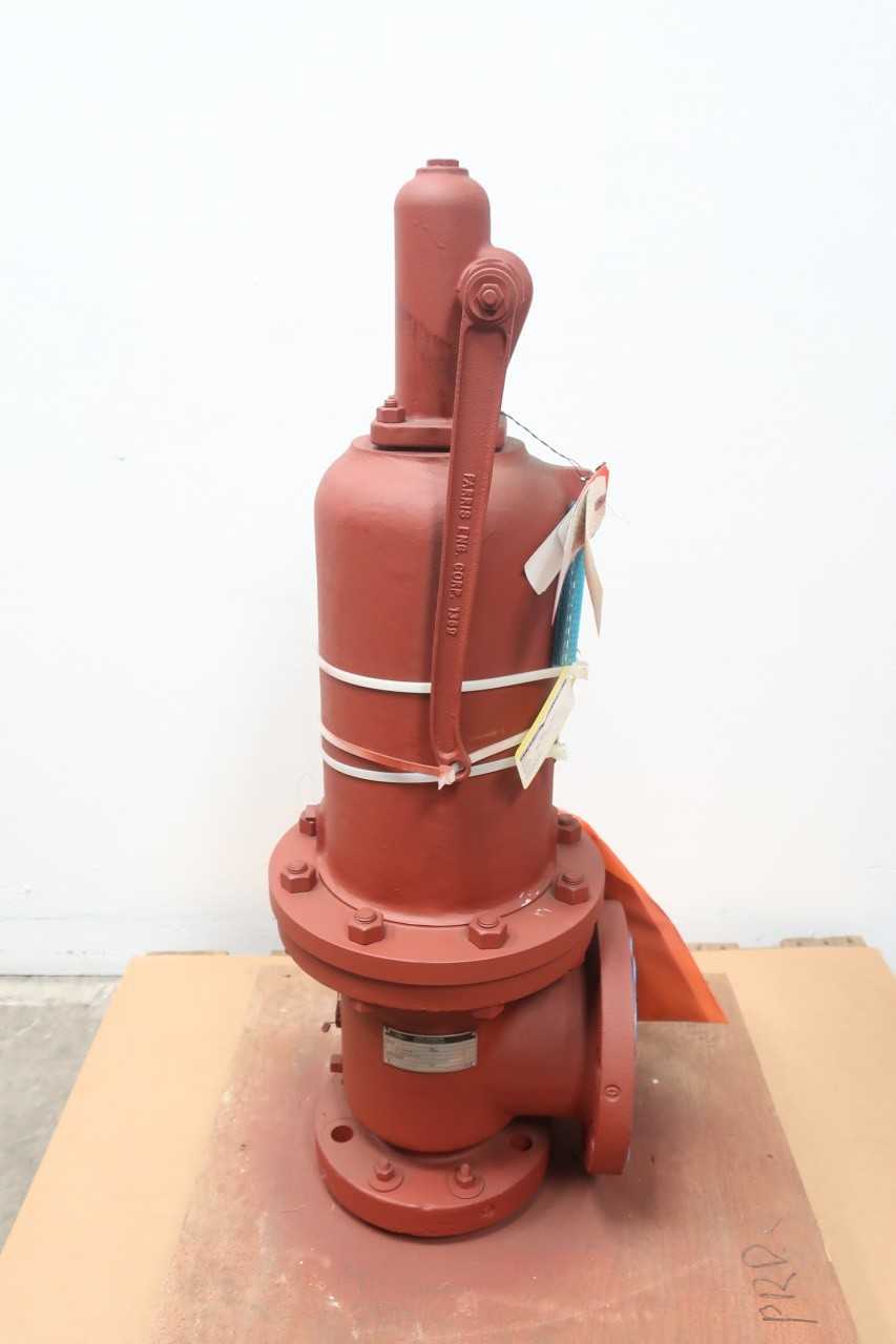 FARRIS 26MA13-141 15235LBS/HR 65PSI 4X6IN RELIEF VALVE - RELIEF VALVE
