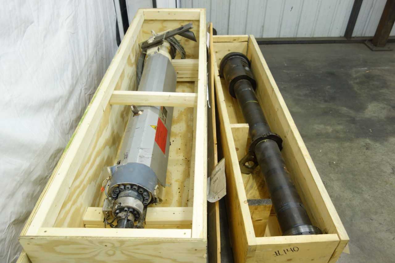 LOT OF 2 SINGLE SCREW 1900 C3 INJECTION MOLDING BARRELS, 60 MM - MACHINING ACCESSORIES & TOOLING