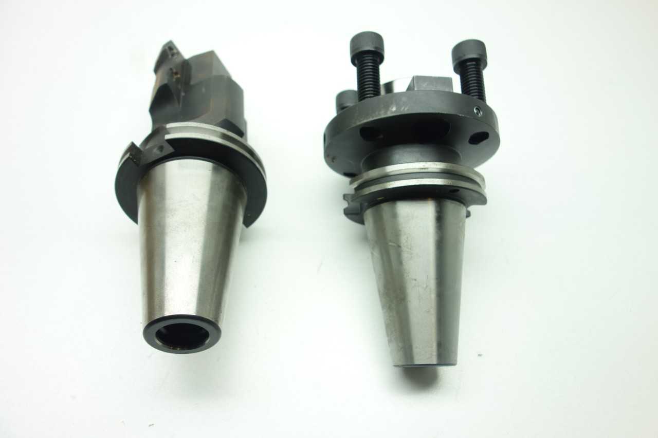 LOT OF ASSORTED CAT50 TOOL HOLDERS - VALENITE, KOMET, MAPAL - MACHINING ACCESSORIES & TOOLING