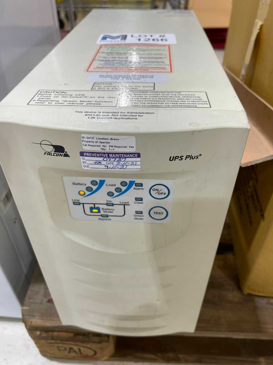 Falcon Battery Backup - MISCELLANEOUS
