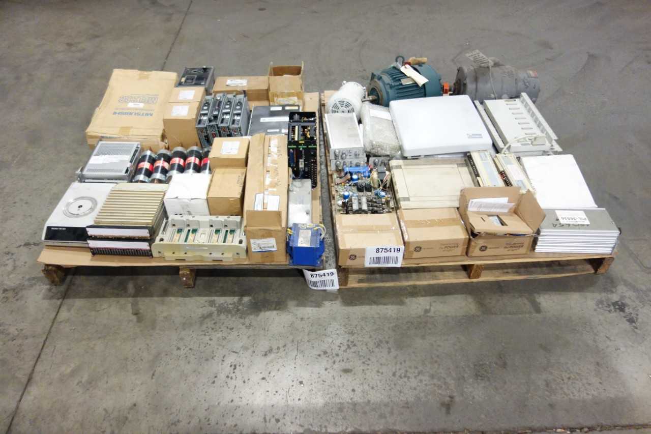 2 PALLETS OF ASSORTED ELECTRICAL - ELECTRICAL COMPONENTS
