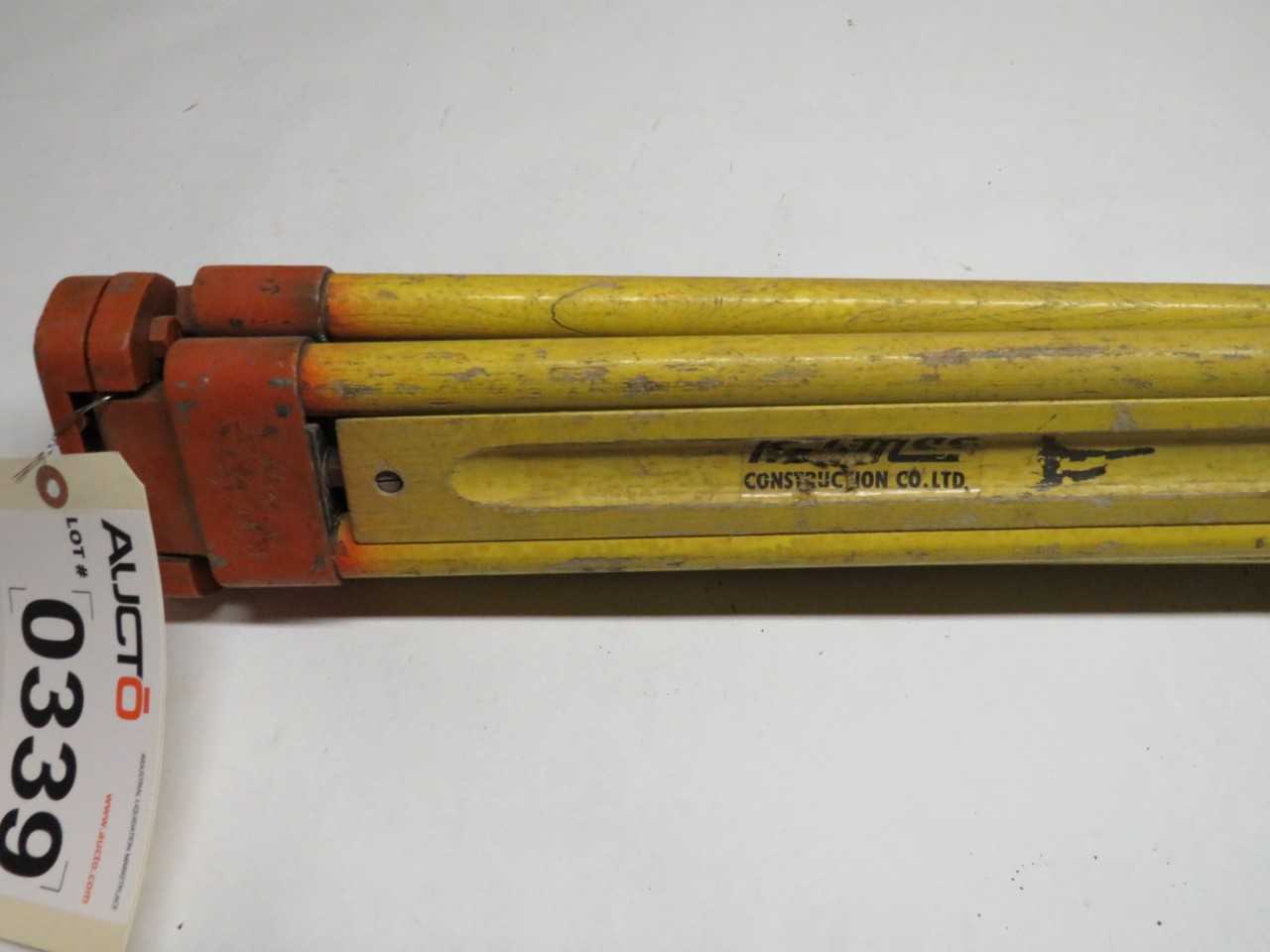 YELLOW RICH-MAS LEVELER SURVEYING TRIPOD - ELECTRIC POWER TOOLS