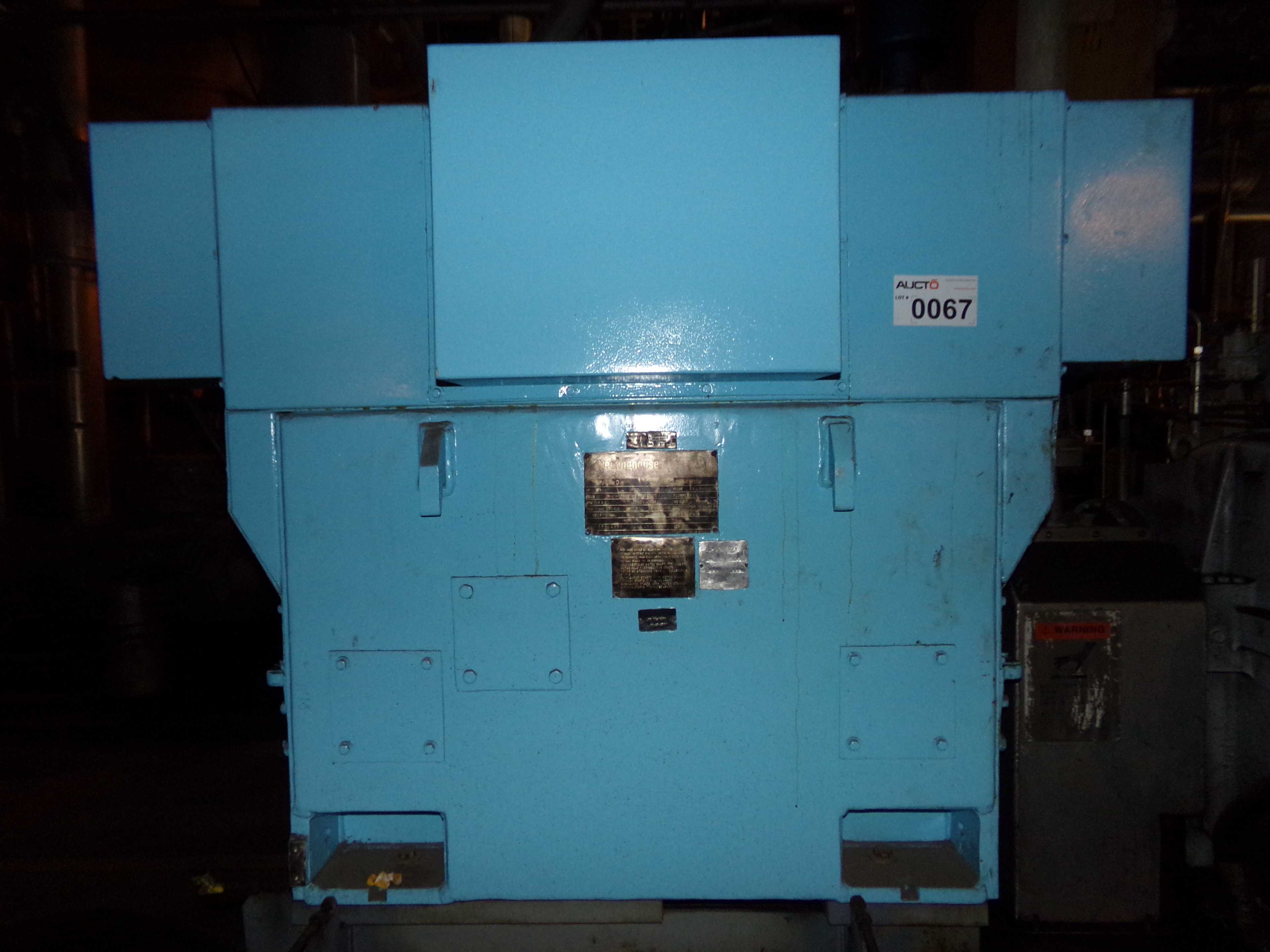 WESTINGHOUSE HSDP INDUCTION MOTOR - ELECTRIC MOTORS