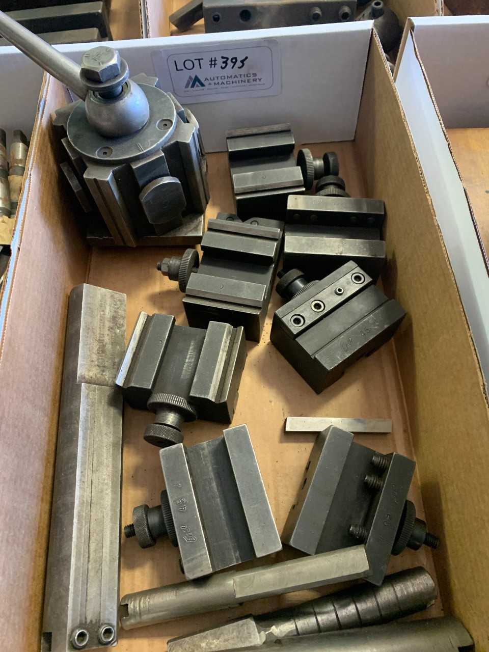 Quick Change Tool Post w/ Tool Holders - MACHINING ACCESSORIES & TOOLING