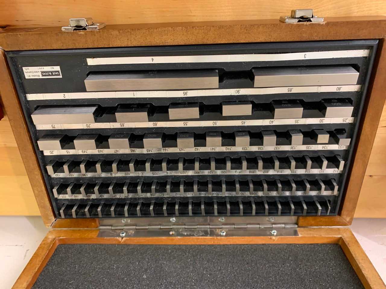 Starrett Gauge Block Set - ELECTRIC POWER TOOLS