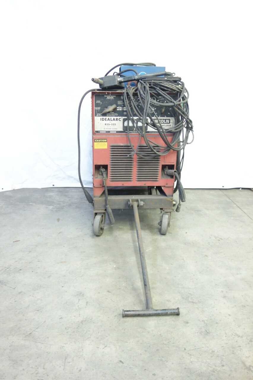 LINCOLN IDEALARC R3S-325 DC ARC WELDER - WELDING EQUIPMENT