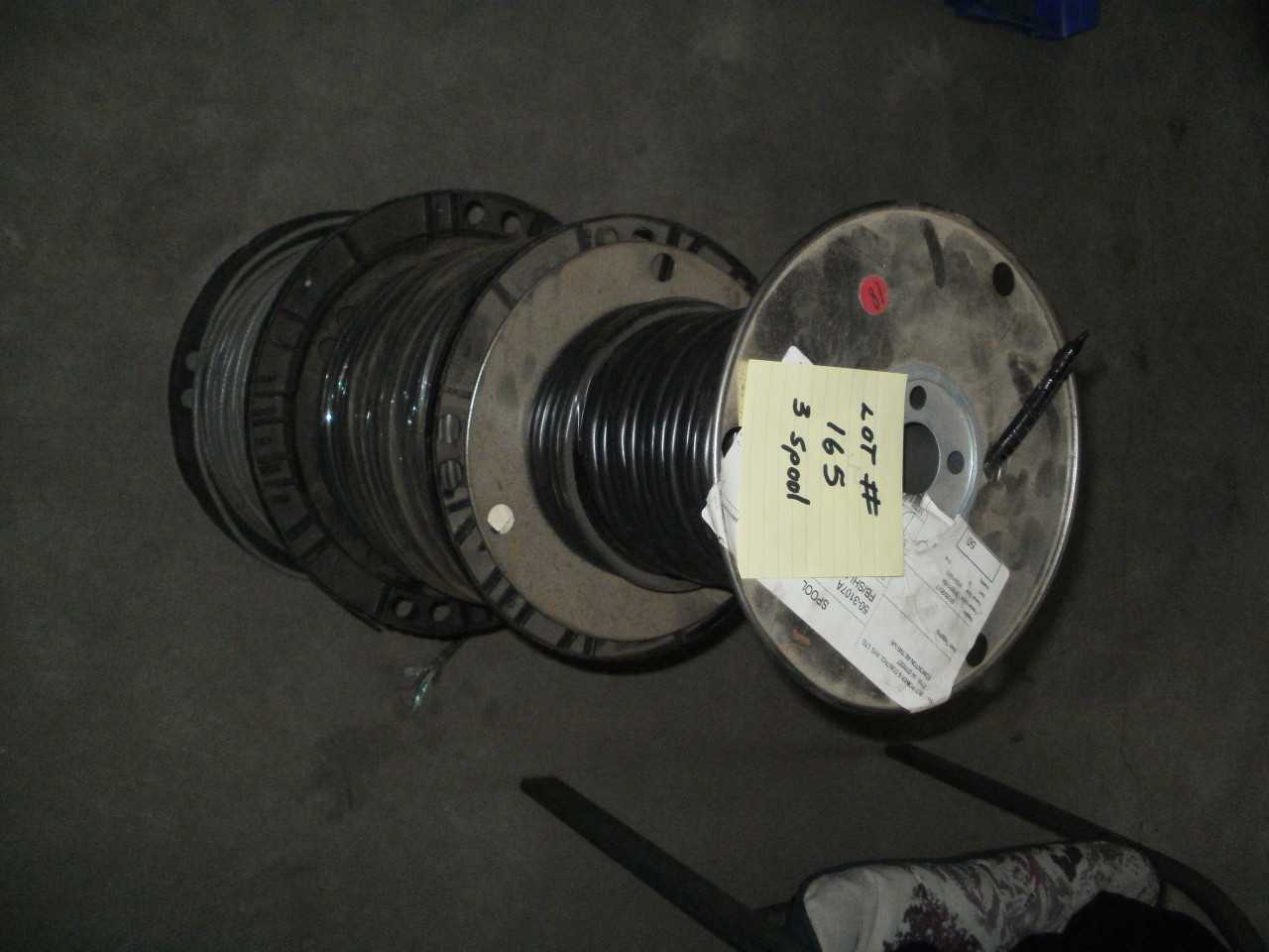 3 SPOOL OF WIRE - ELECTRICAL COMPONENTS