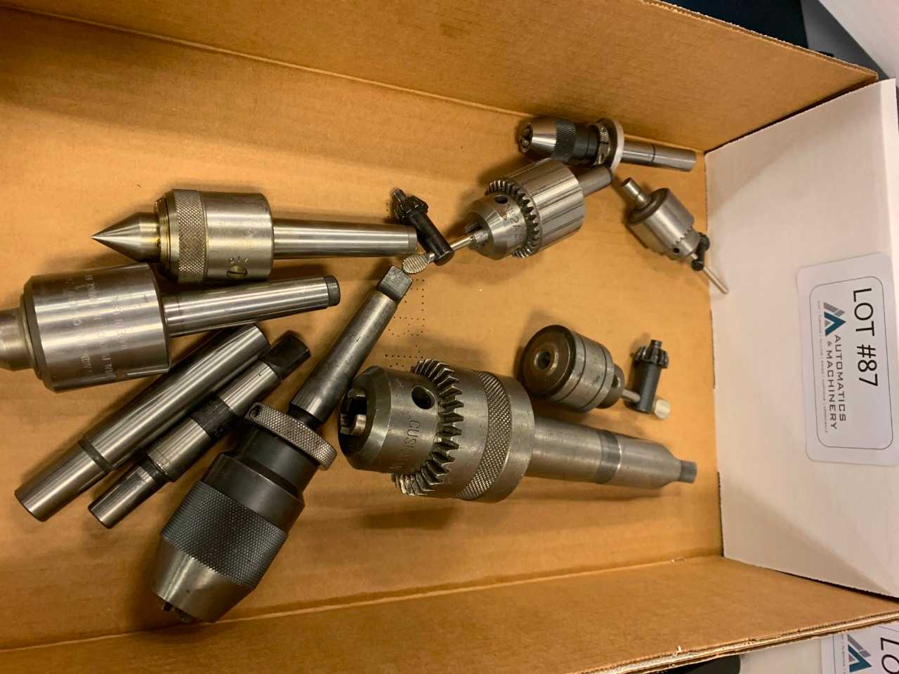 Drill Chucks & Live Centers - ELECTRIC POWER TOOLS