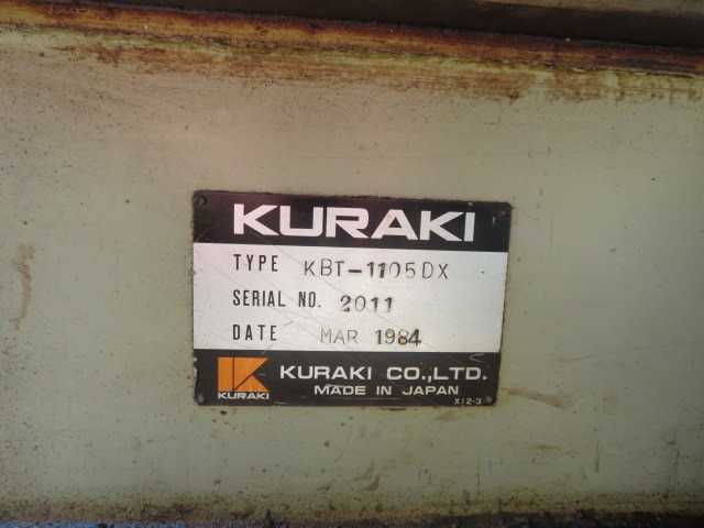 Kuraki CNC Table type Horizontal Boring Mill, KBT 110 DX - MILLING MACHINES