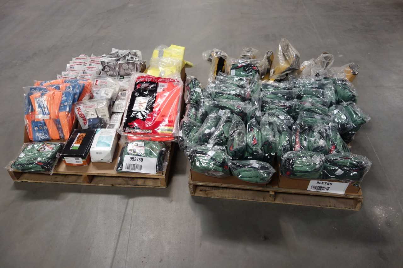 2 PALLETS OF ASSORTED SAFETY EQUIPMENT - SAFETY EQUIPMENT