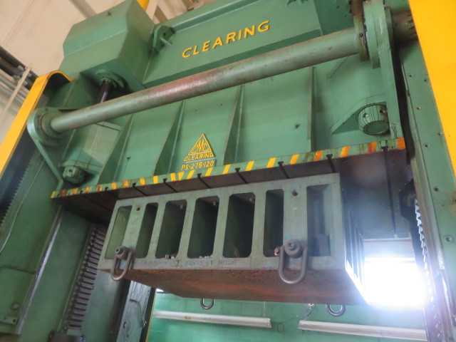 Clearing PS-275-120 Hydraulic Spotting Press - PRESSES