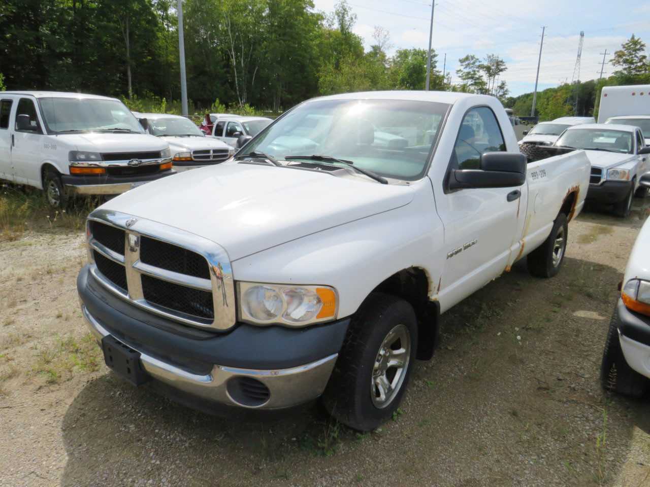 2005 DODGE RAM 1500 4X4 PICKUP TRUCK - HYDRO EXCAVATOR TRUCKS