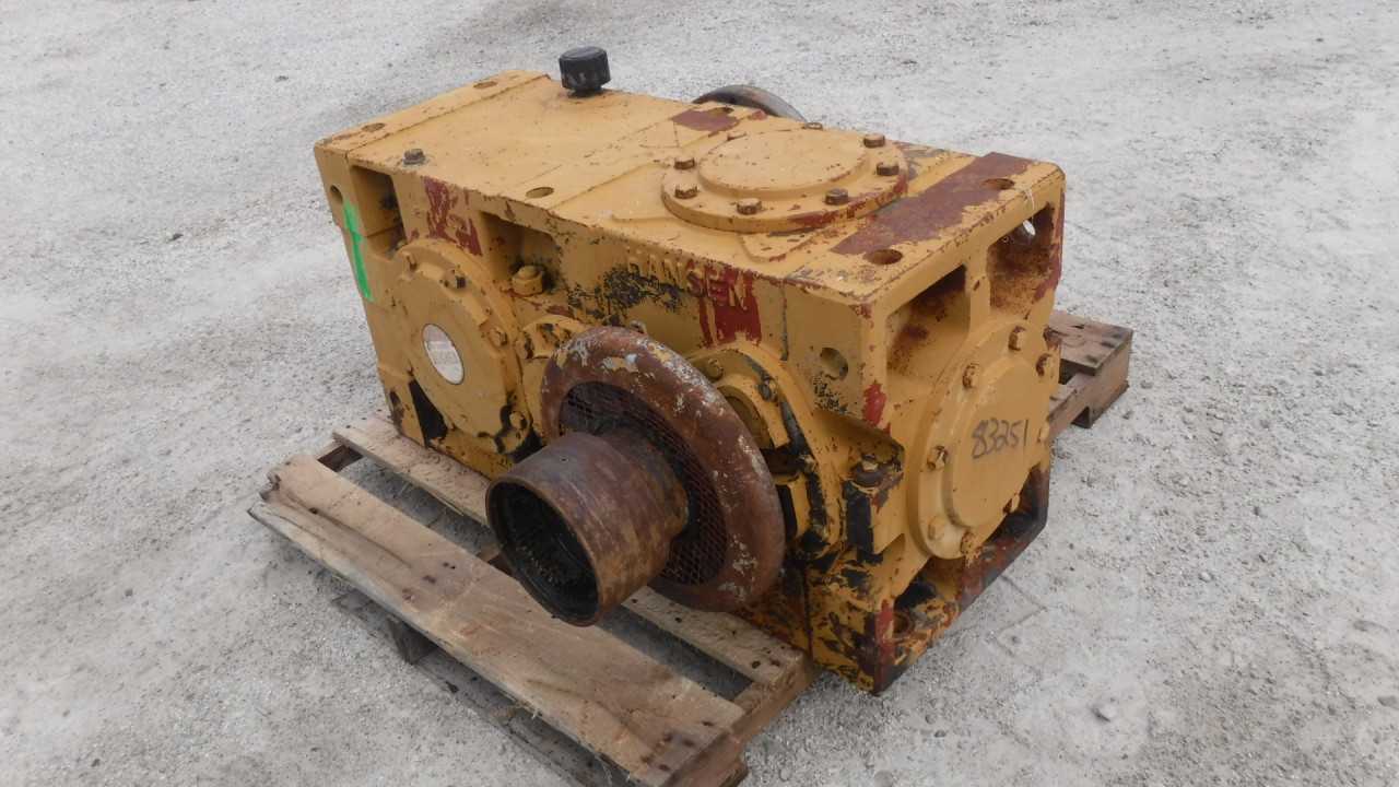 855 HP Hansen Gear Reducer Model RDE21S-FF-BN - GEAR REDUCERS