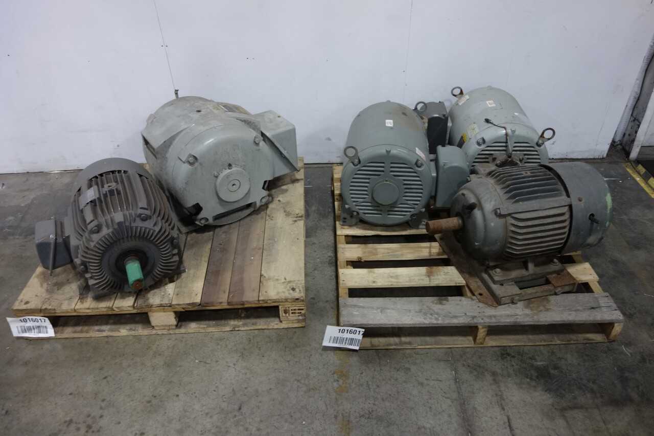 2 PALLETS OF ASSORTED ELECTRIC MOTORS - ELECTRIC MOTORS