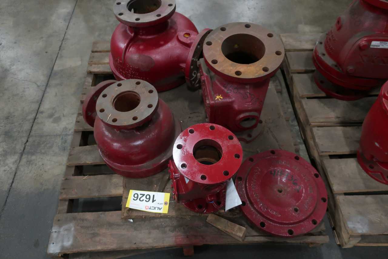 2 PALLETS OF ASSORTED VIKING ALARM VALVES 4IN-6IN - VALVES