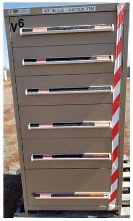 Lot of (2) Vidmar Cabinets - TOOL STORAGE