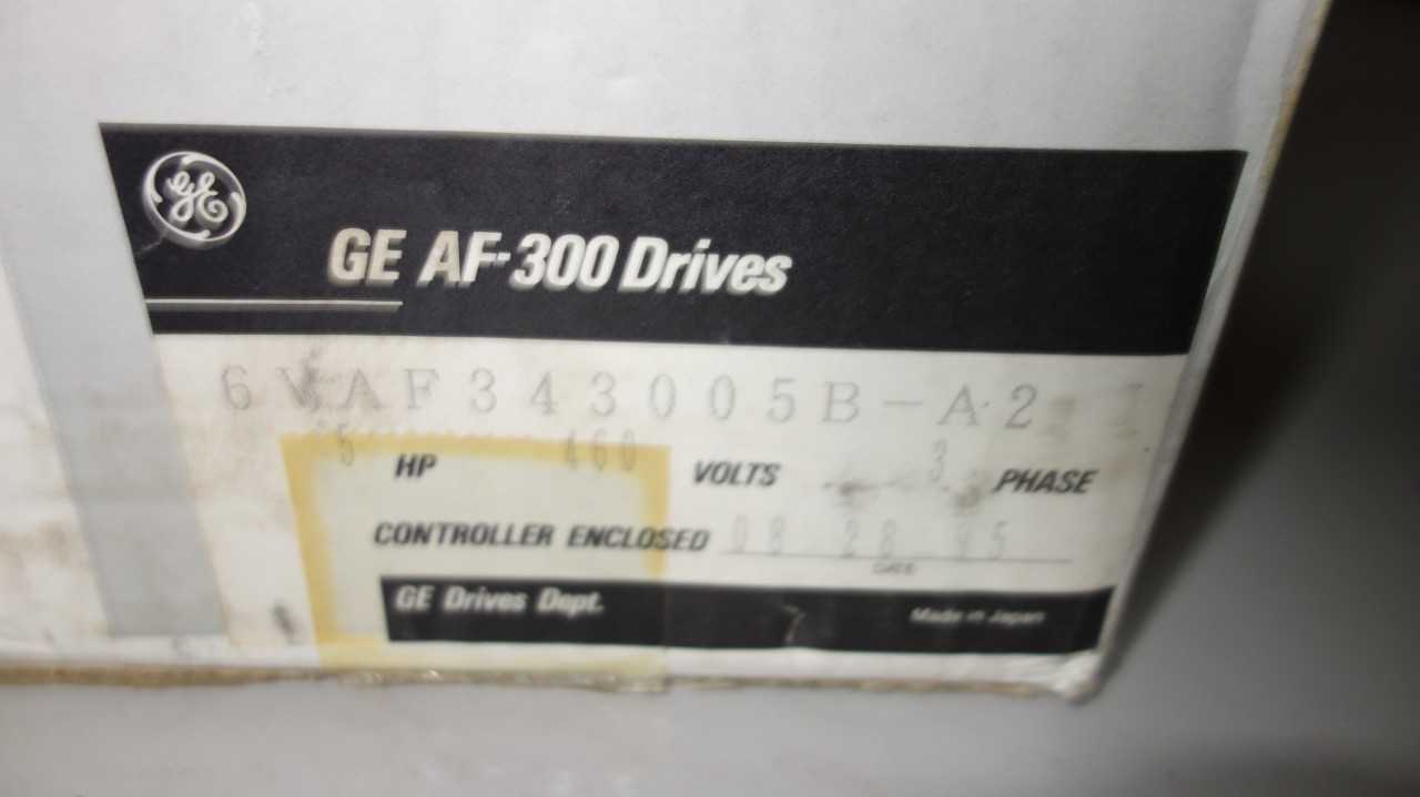 GE 6VAF343005B-A2 AF-300 5HP DRIVE - MOTOR DRIVES