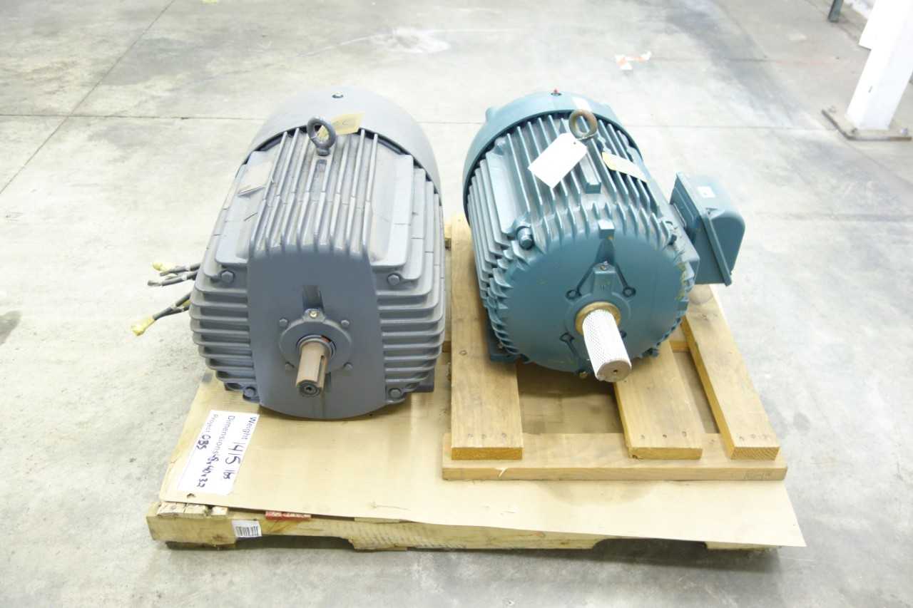 LOT OF 2 AC MOTORS - ELECTRIC MOTORS