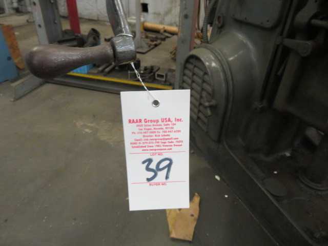 Milwaukee Model "H" Horizontal Mill - MISCELLANEOUS