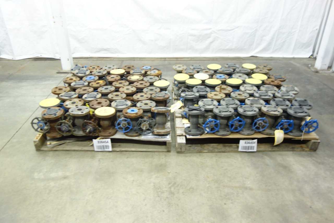 2 PALLETS OF SMITH CL300 1-1/2 IN GATE VALVES - VALVES 2 PALLETS OF SMITH CL300 1-1/2 IN GATE VALVES - VALVES