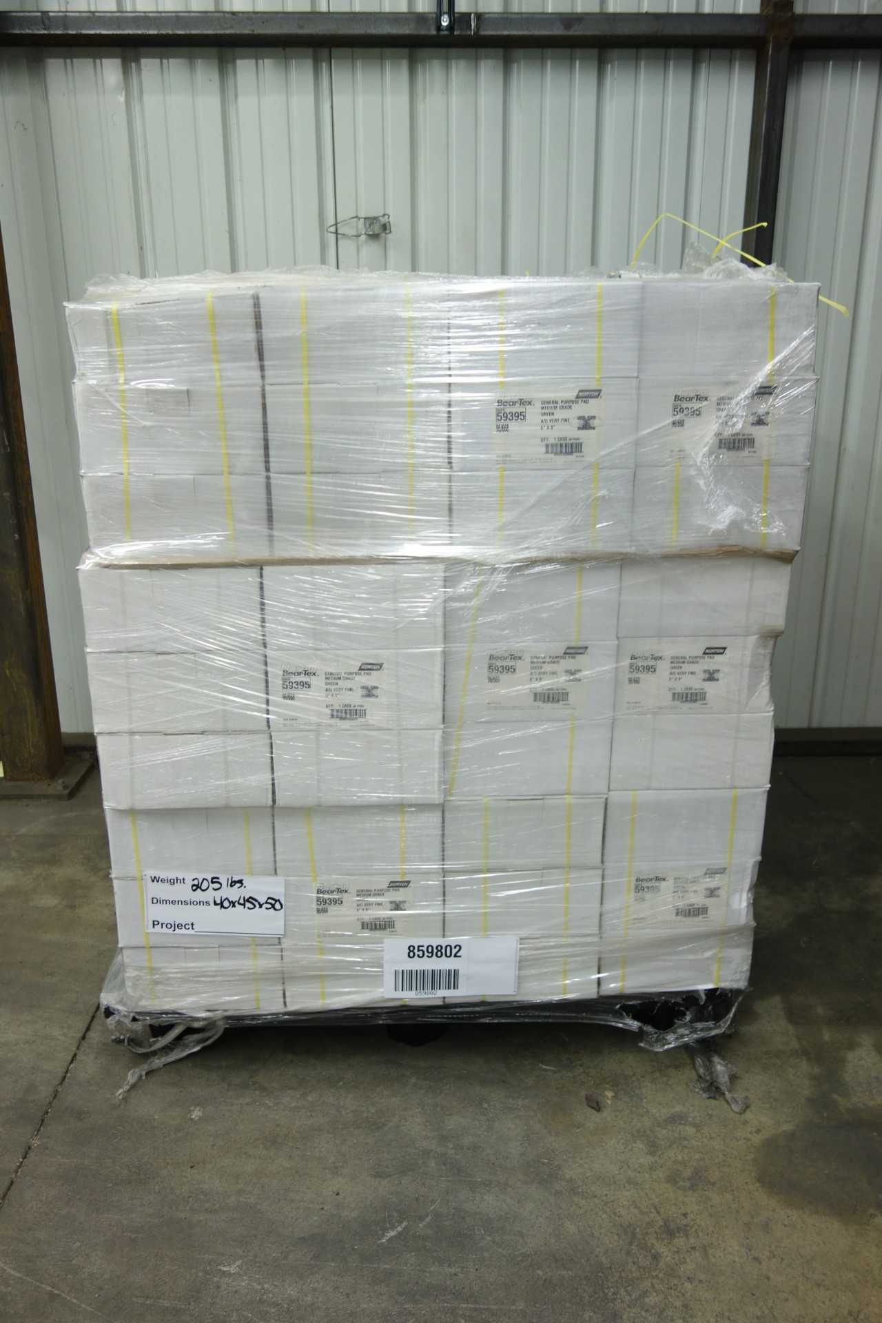 PALLET OF NORTON BEAR-TEX GENERAL PURPOSE PAD - MACHINING ACCESSORIES & TOOLING