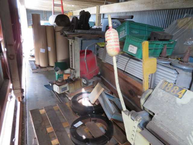 Lot of various items including Chicago 4' Hand Brake - HAND TOOLS