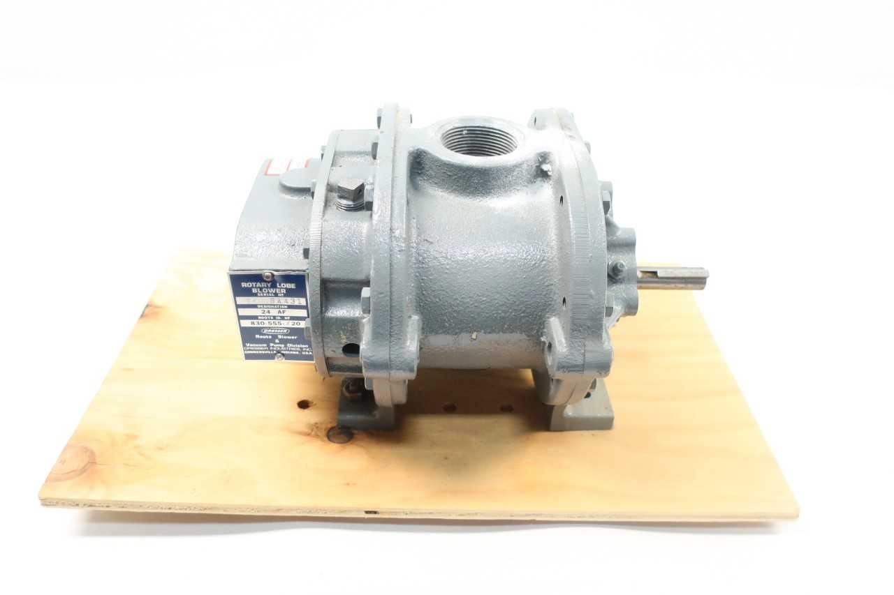 DRESSER 24AF ROOTS ROTARY LOBE BLOWER 1-1/2IN - ROTARY LOBE BLOWER