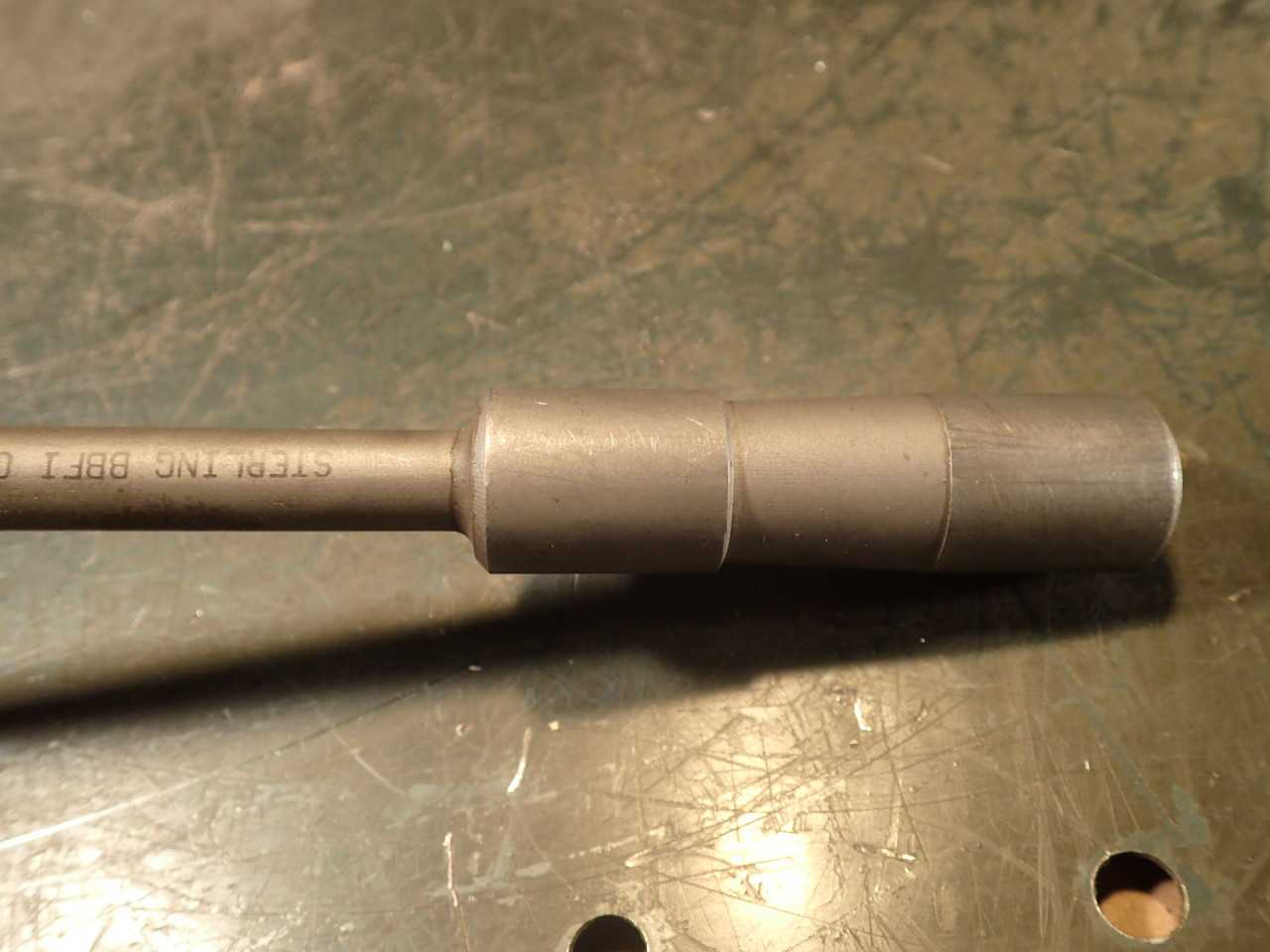Sterling BBFIGC0043752200KUAG 7/16" x 22" OAL Carbide Tipped Coolant Gun Drill - MACHINING ACCESSORIES & TOOLING