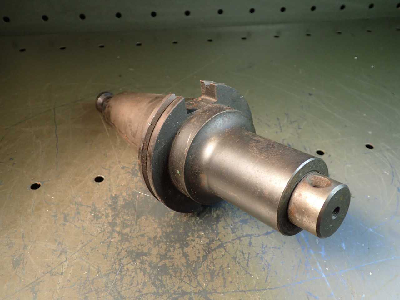 Precision Components CAT-50-CHX-4 1-1/2" Mill Arbor CAT-50 V-Flange Taper Shank - MACHINING ACCESSORIES & TOOLING