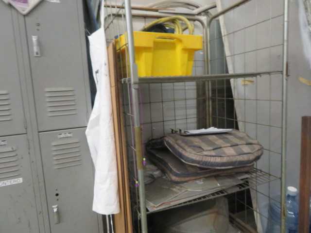 Lockers (6) and Storage Rack - MISCELLANEOUS