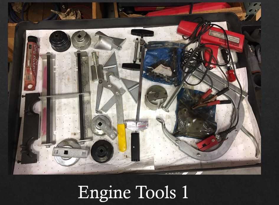Lot of Engine Tools - ELECTRIC POWER TOOLS