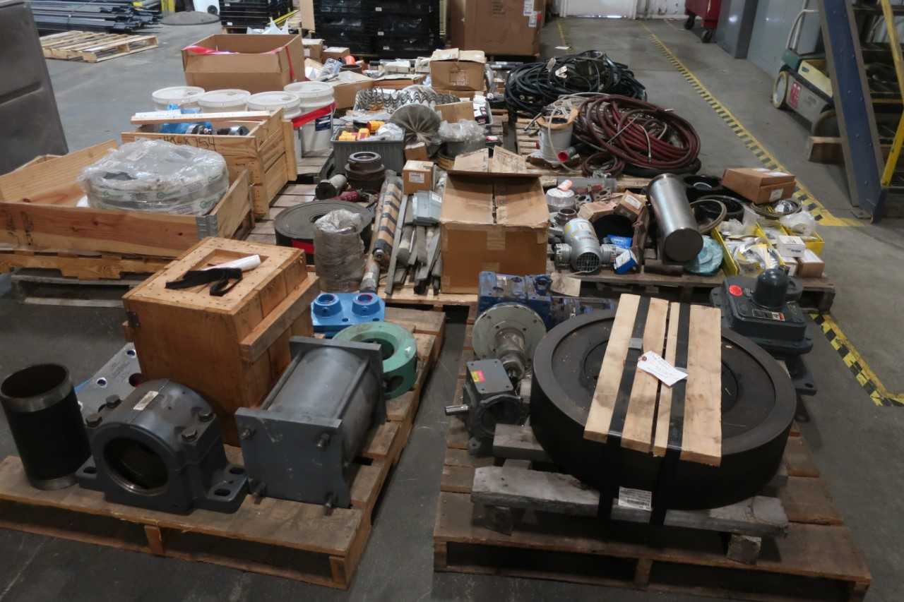 11 PALLETS OF ASSORTED POWER TRANSMISSION - POWER TRANSMISSION