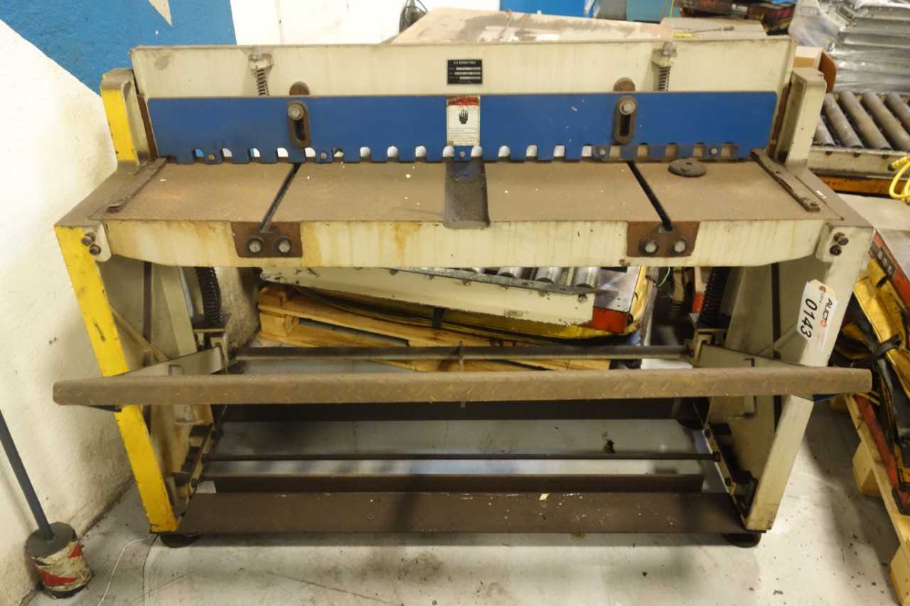 2013 CP Machine Tools O-5216-C Foot shear - METAL SHEARS