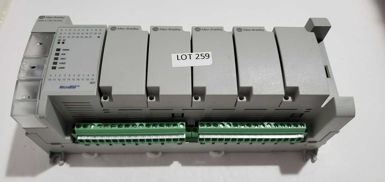 Allen Bradley Micro 850  2080-LC50-48QBB PLC - AUTOMATION & CONTROLS