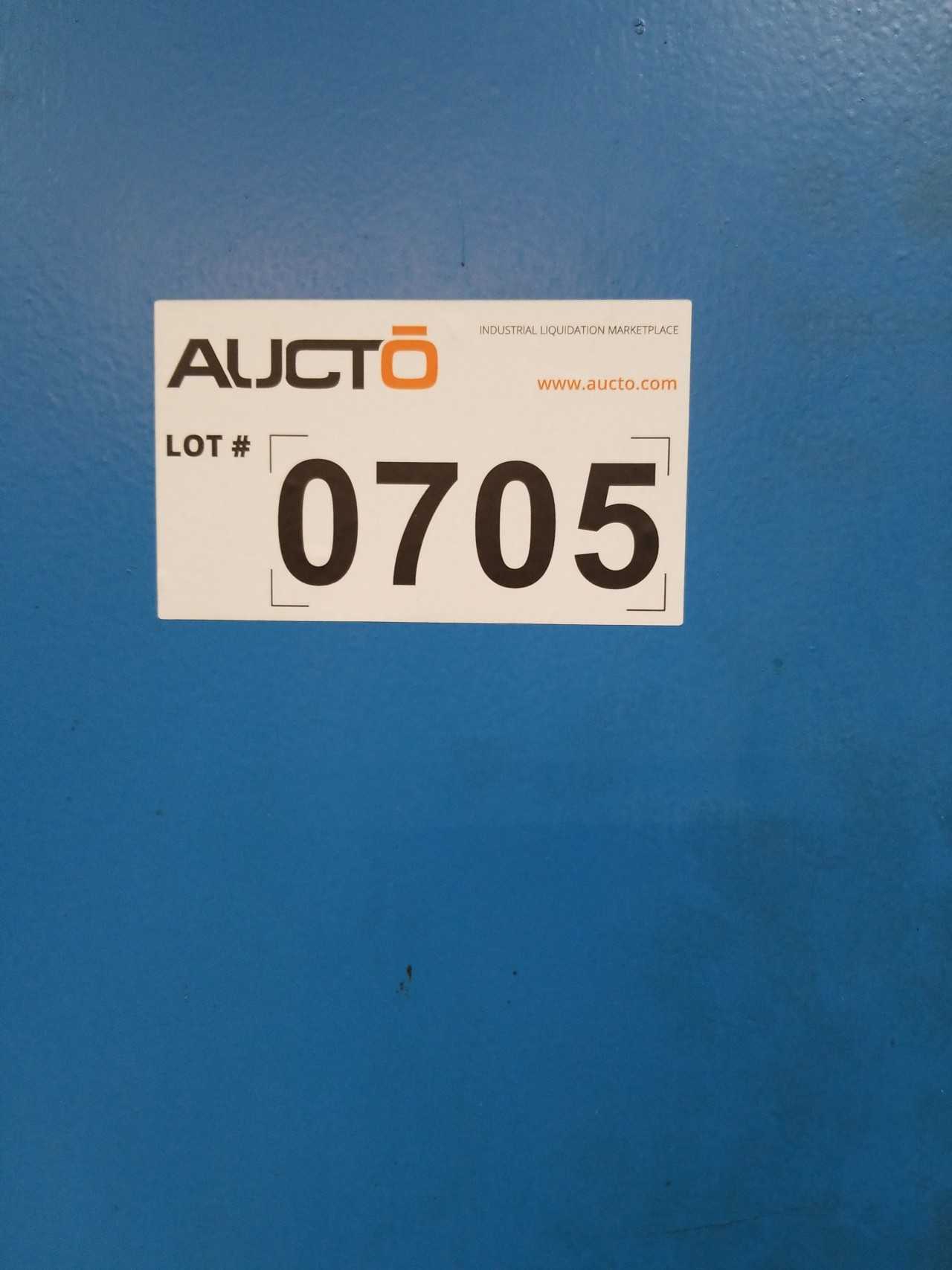 BLUE STORAGE CABINET WITH DIE REPAIR TOOLS - MISCELLANEOUS